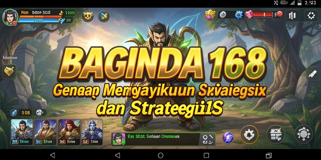 Tampilan gameplay menarik dari BAGINDA168 dengan strategi mendalam.