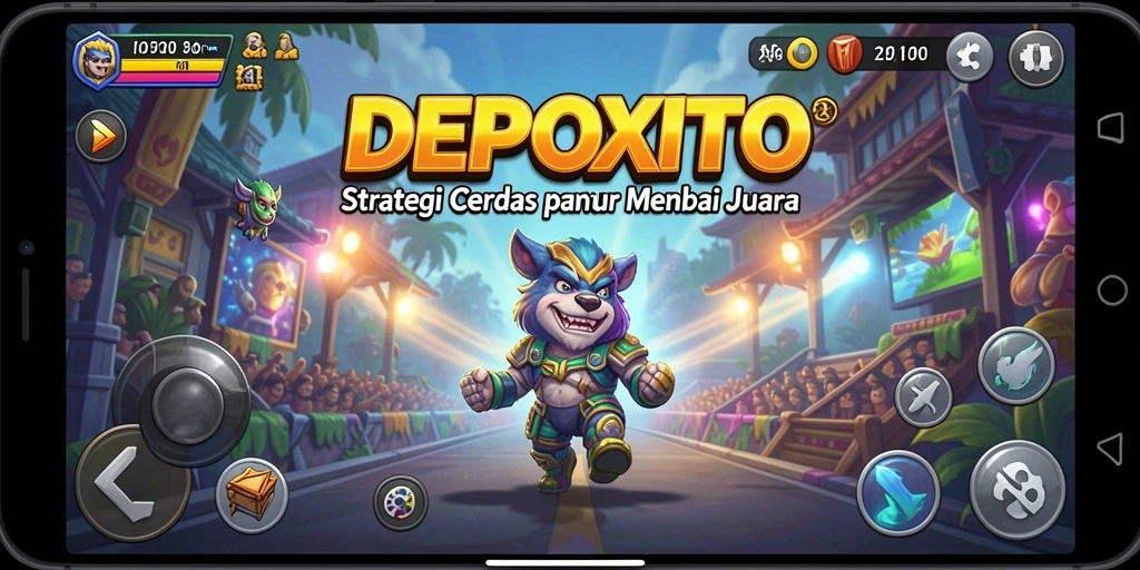 Gameplay menegangkan dalam DEPOXITO yang penuh strategi.
