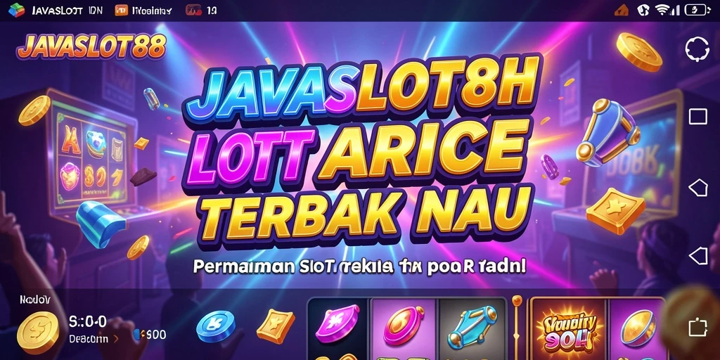 Screenshot utama JAVASLOT88 menampilkan gameplay slot yang mendebarkan.