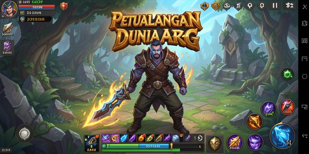 Tampilan menarik dari gameplay KAKRP yang penuh aksi.