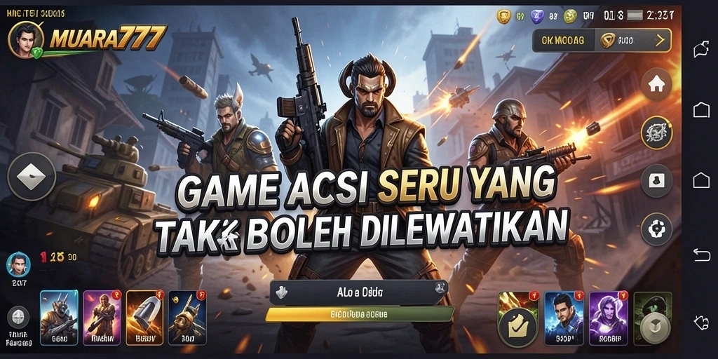 Tampilan menegangkan dari duel seru di MUARA777.