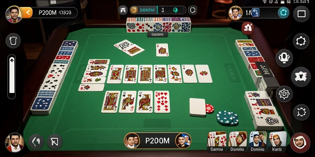 Tampilan gameplay seru dalam P200M dengan grafis menarik.