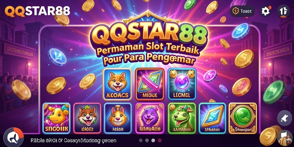 Tampilan gameplay menarik di QQSTAR88 dengan tema Slot yang menawan.