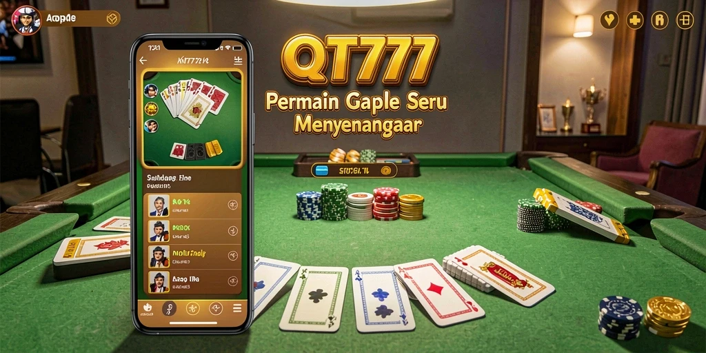 Tampilan gameplay QT777 yang seru dan interaktif.