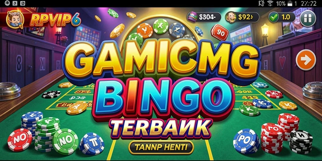 Tampilan gameplay Bingo di RPVIP6 yang seru dan interaktif.