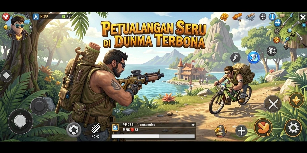 Gameplay menarik di dunia terbuka RR89.