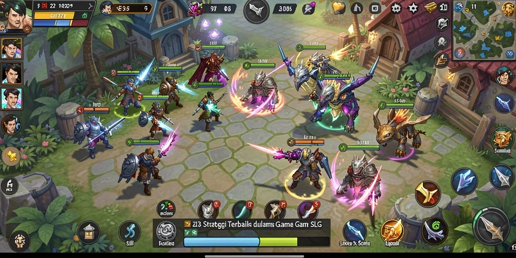 Tampilan gameplay S13 yang mendebarkan dalam mode SLG.