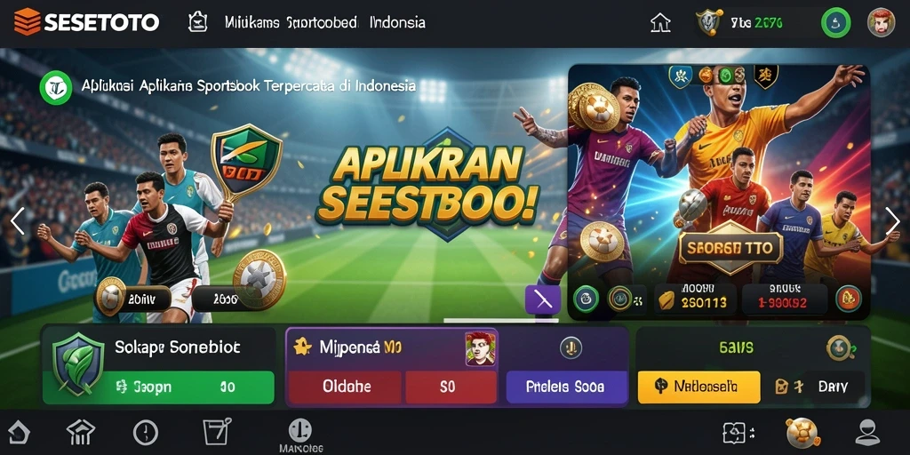 Tampilan gameplay aplikasi SESETOTO yang menarik dan interaktif.