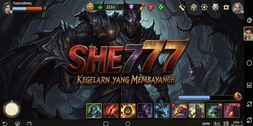 Gameplay menegangkan di SHE777 dengan atmosfer Horror yang mencekam.