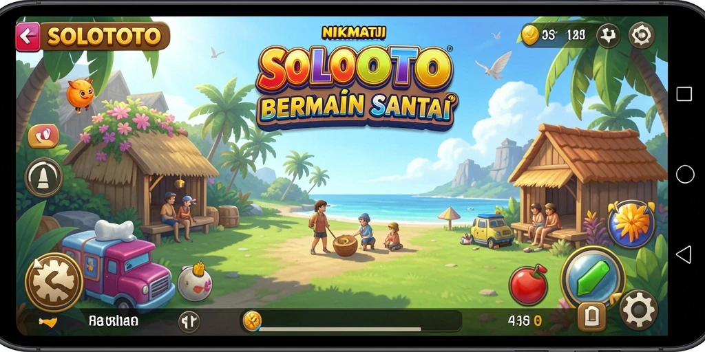 Tangkapan layar utama SOLOTOTO saat gameplay penuh warna dan mengasyikkan.