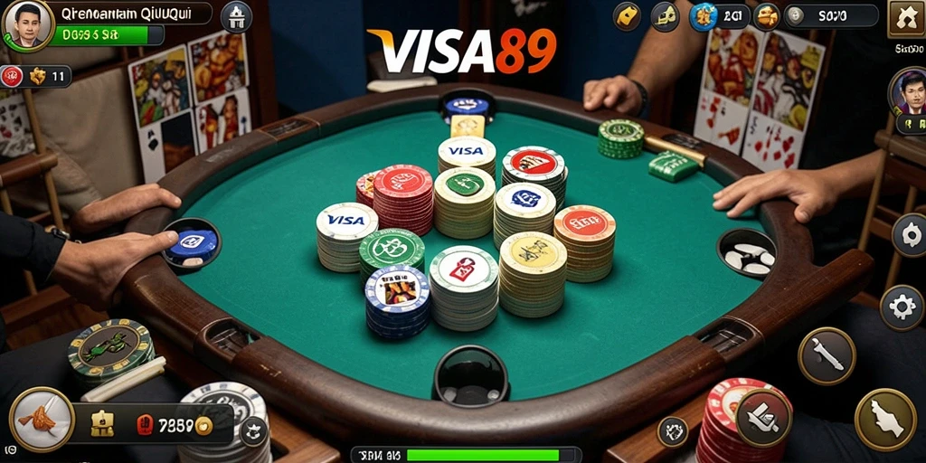 Screenshot dari gameplay seru QiuQiu di VISA89.