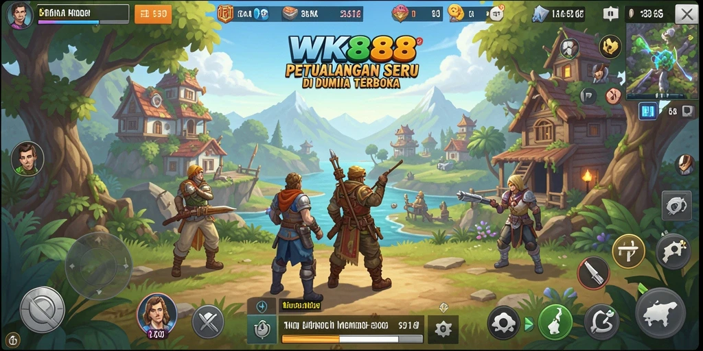 Tangkapan layar gameplay yang menunjukkan eksplorasi dunia terbuka yang menakjubkan.
