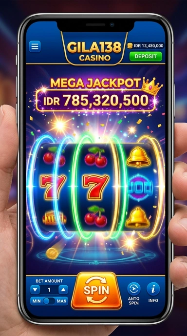 Tampilan antarmuka gila138 yang menarik dan mudah dinavigasi.